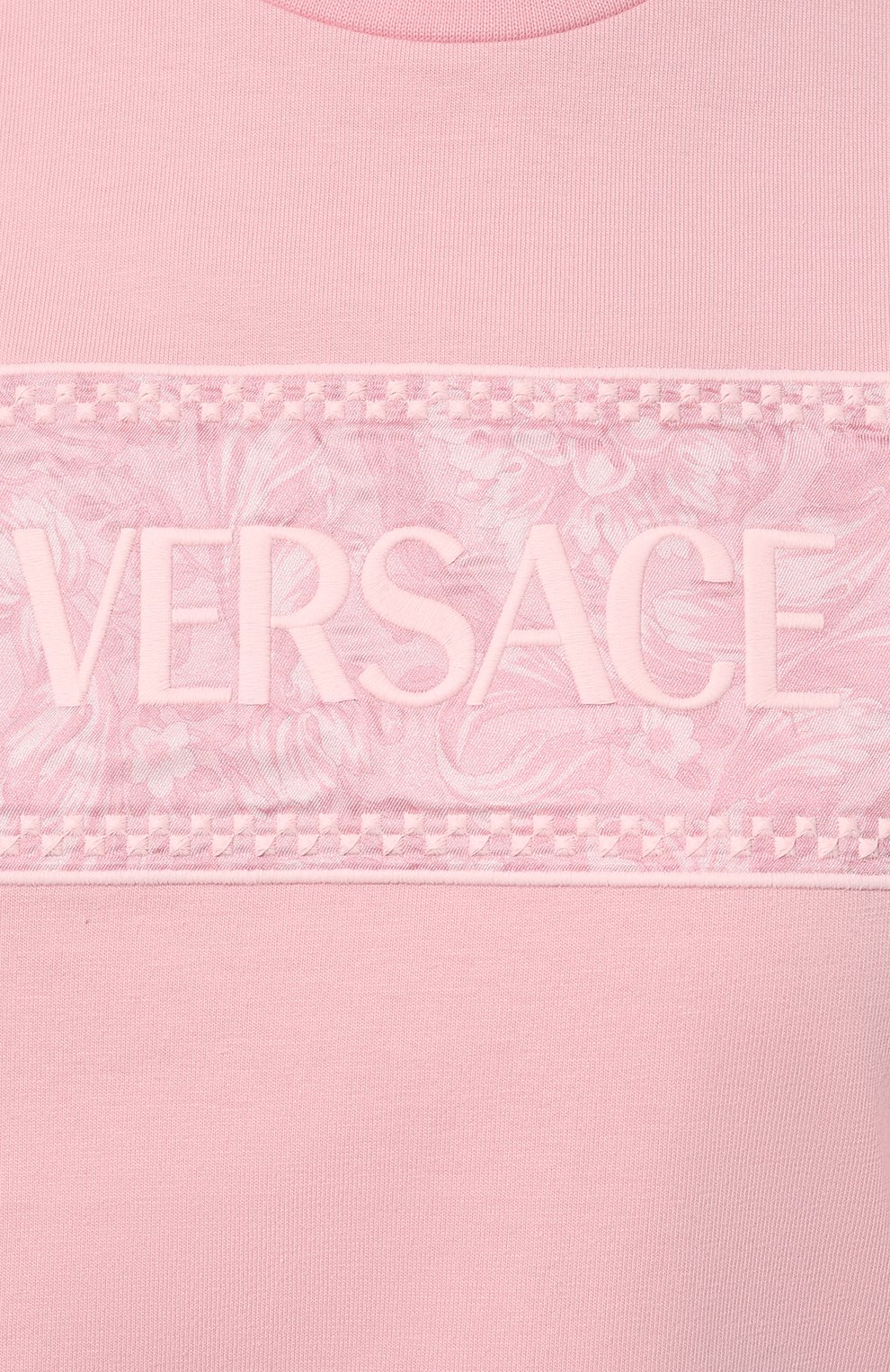Хлопковая футболка VERSACE, арт. 1013600/1A10135, фото 5