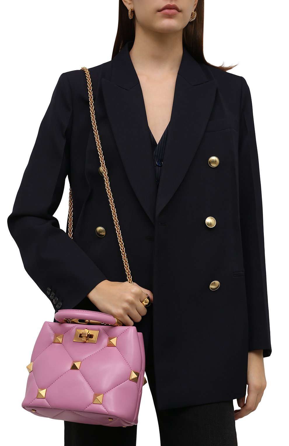 Сумка roman stud small VALENTINO, арт. WW0B0I97/BSF, фото 8