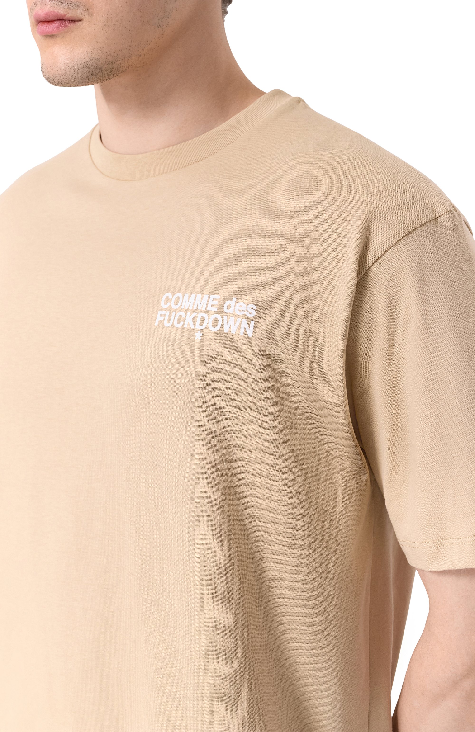 Хлопковая футболка COMME DES FUCKDOWN, арт. CFABM01506, фото 5