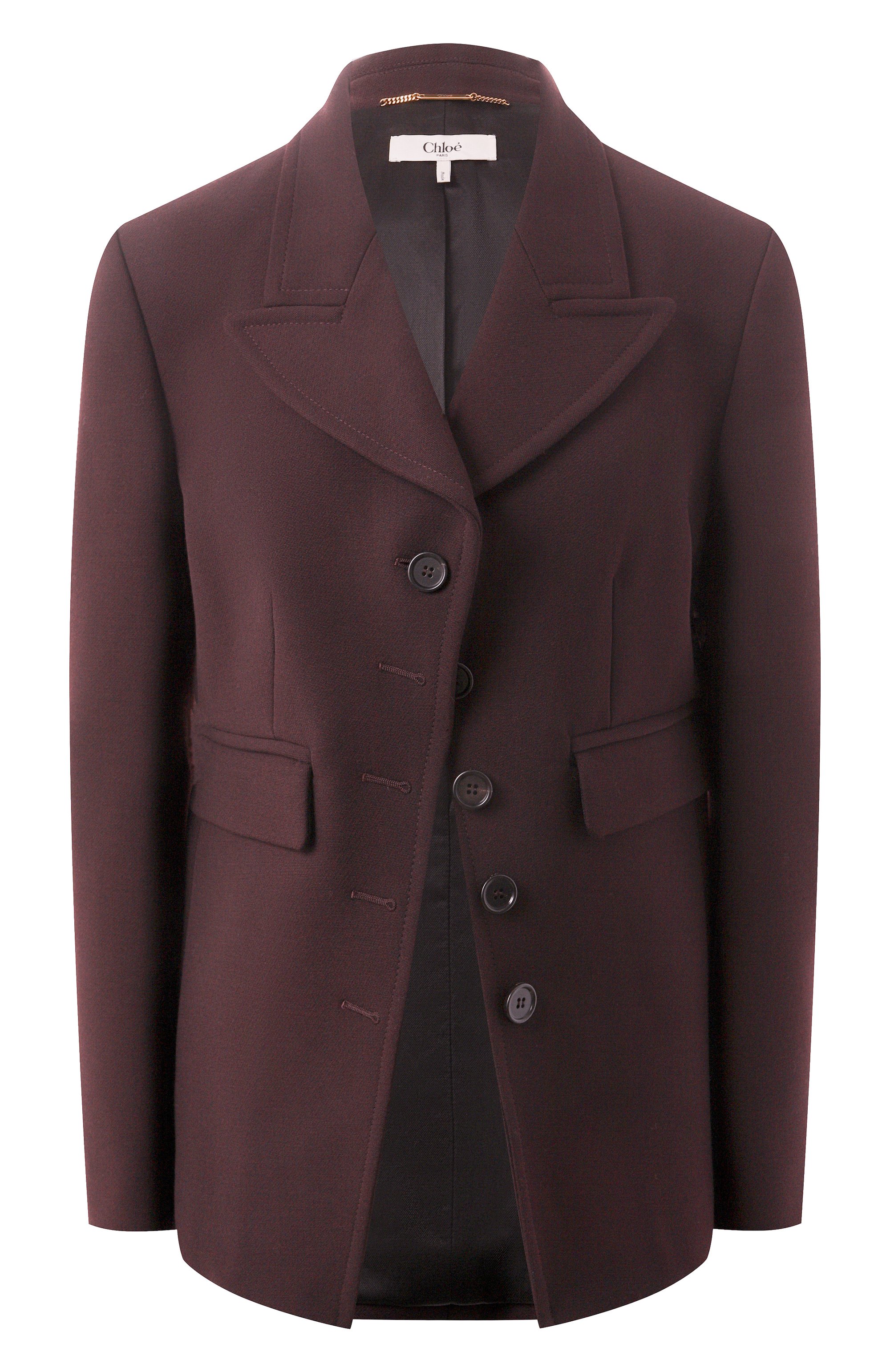 Шерстяной жакет CHLOÉ, арт. CHC24WVE01143, фото 1