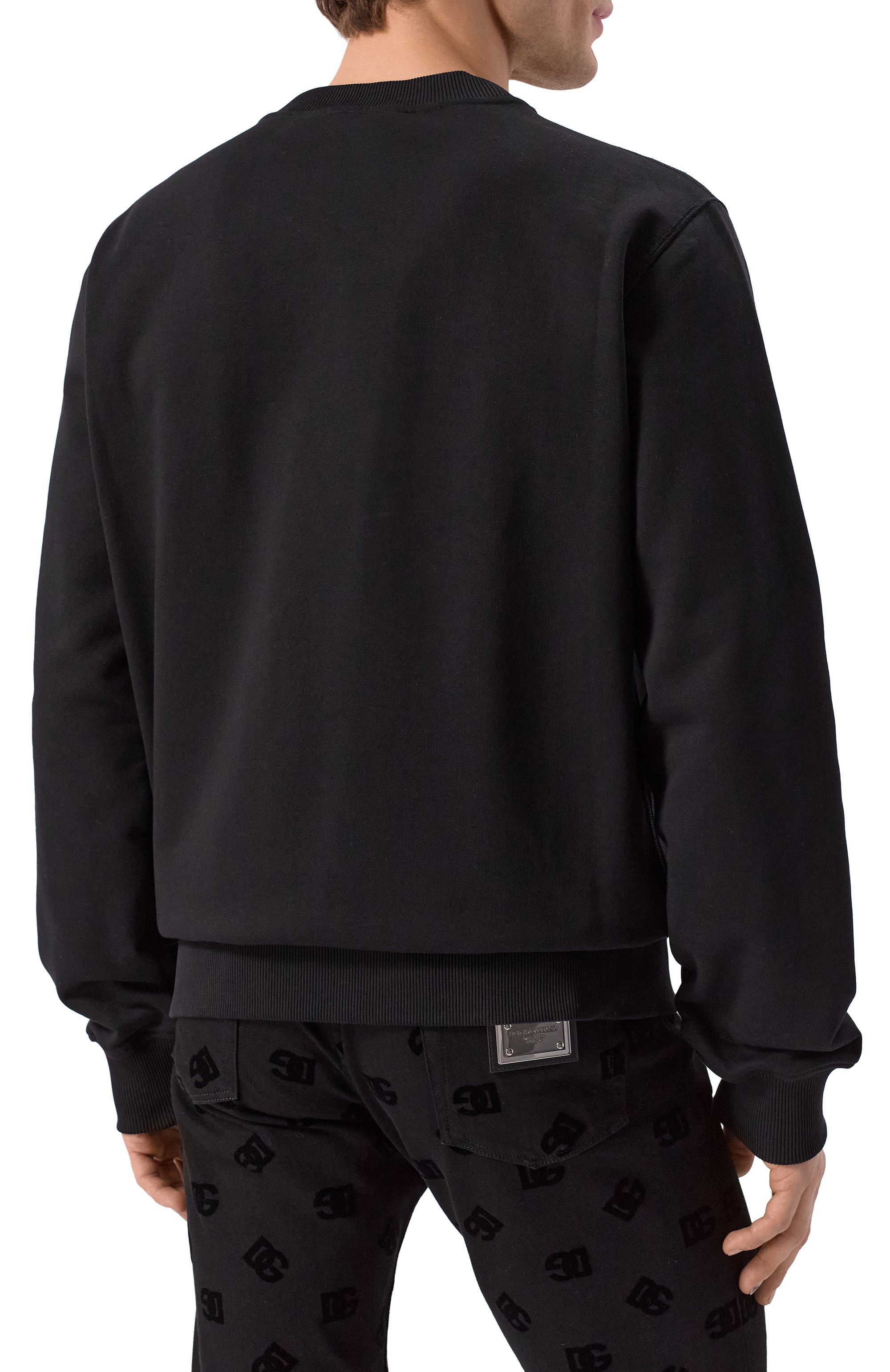 Хлопковый свитшот DOLCE & GABBANA, арт. G9ABJT/G7F2G, фото 4