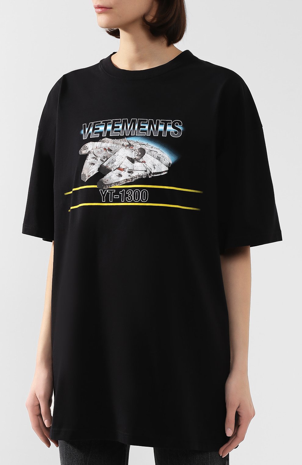 Хлопковая футболка star wars x vetements xl VETEMENTS, арт. USW21TS004 1600/W, фото 3