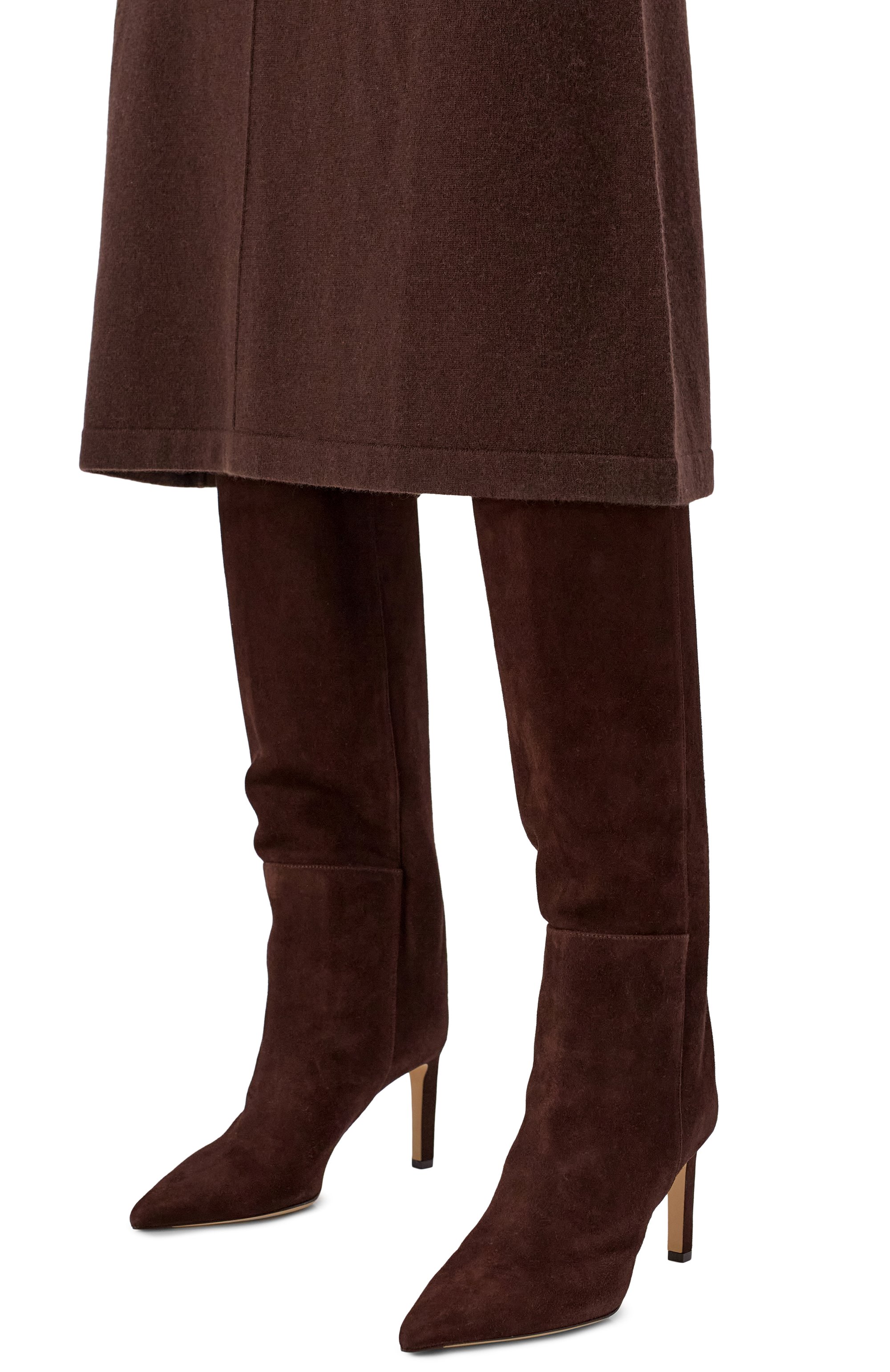 Замшевые сапоги alizze 85 JIMMY CHOO, арт. F_AL.EA/IZ/ZE KB 85/SUE, фото 2