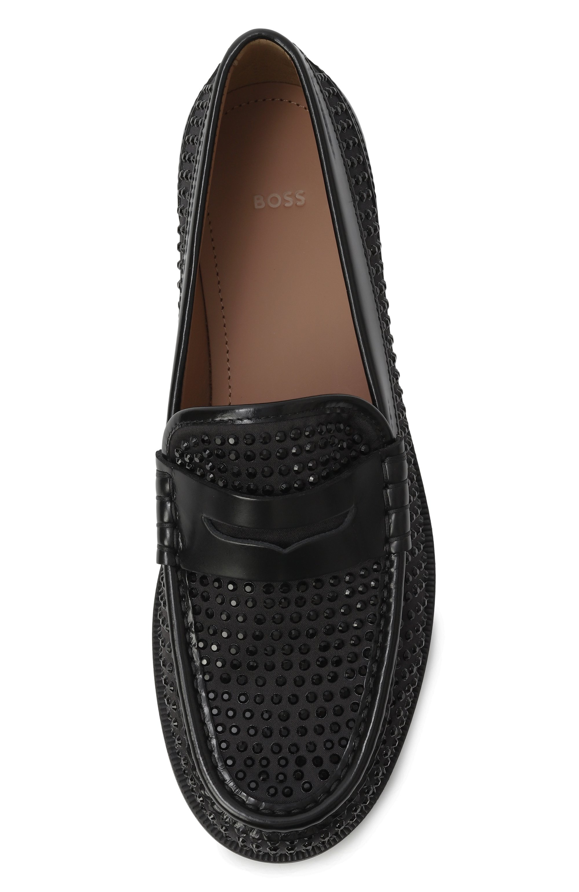 Комбинированные пенни-лоферы lycia BOSS, арт. 50552792, фото 6