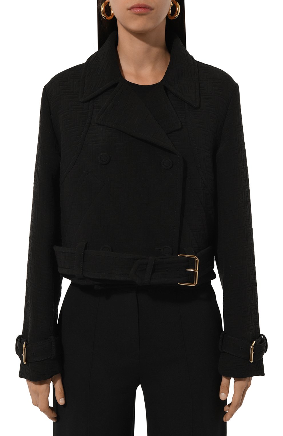 Хлопковая куртка FENDI, арт. FJ7456 AXAS, фото 3