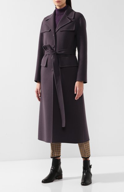 Кашемировое пальто с поясом BOTTEGA VENETA, арт. 518457/VD0D0, фото 3