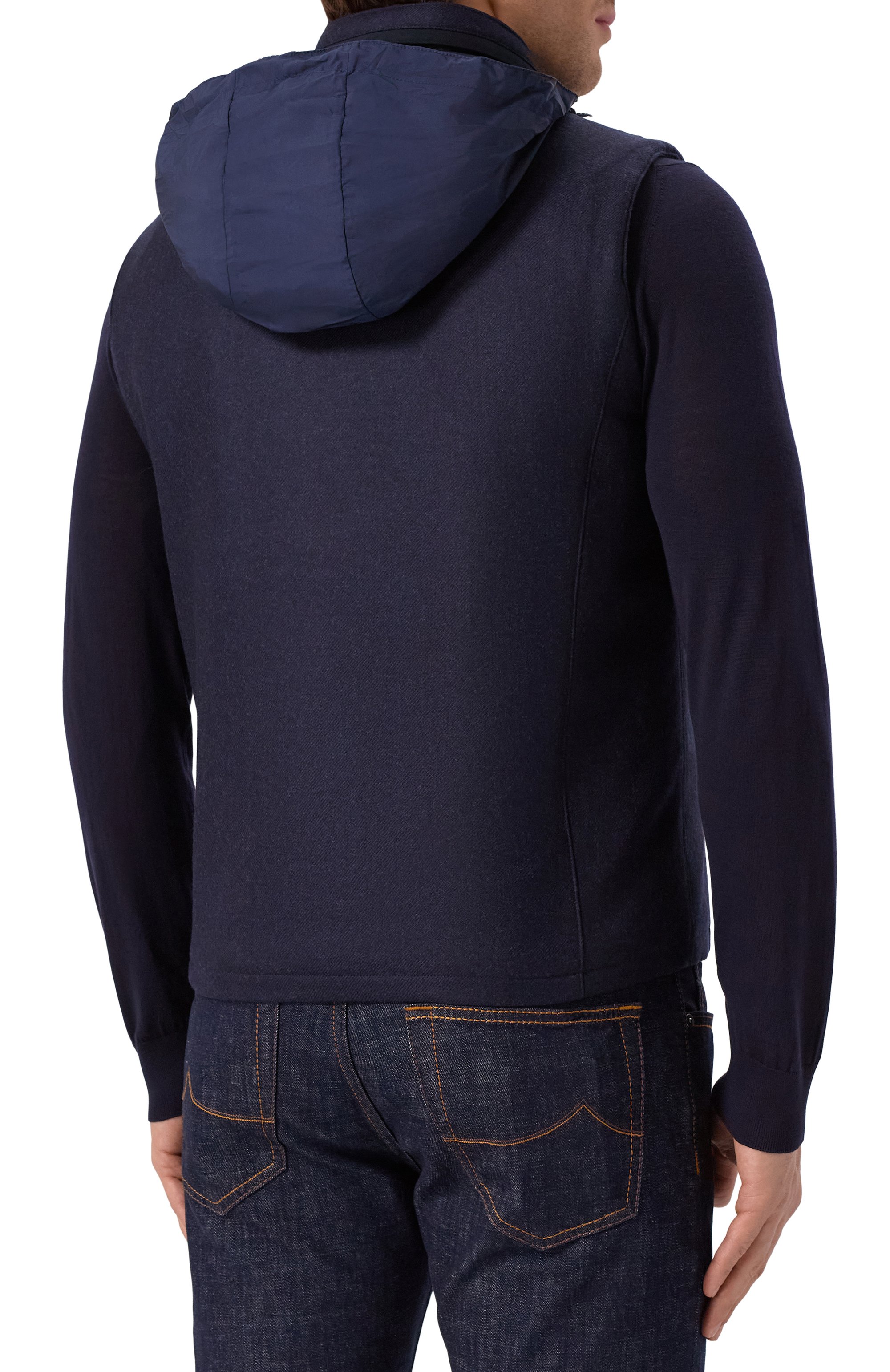 Жилет из шерсти и кашемира CORNELIANI, арт. 26C571-2618267, фото 6