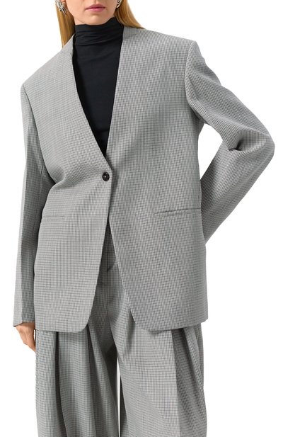 Шерстяной жакет JIL SANDER, арт. J02BN0195-J40177, фото 3