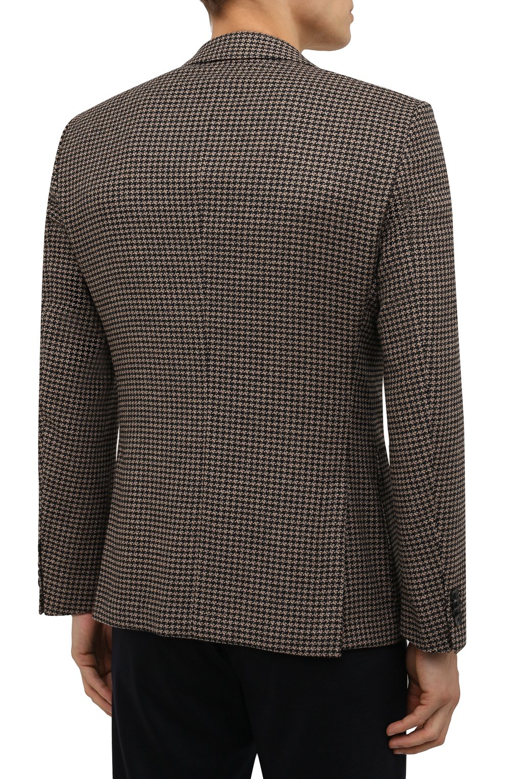 Пиджак из шерсти и хлопка BOSS, арт. 50459987, фото 4