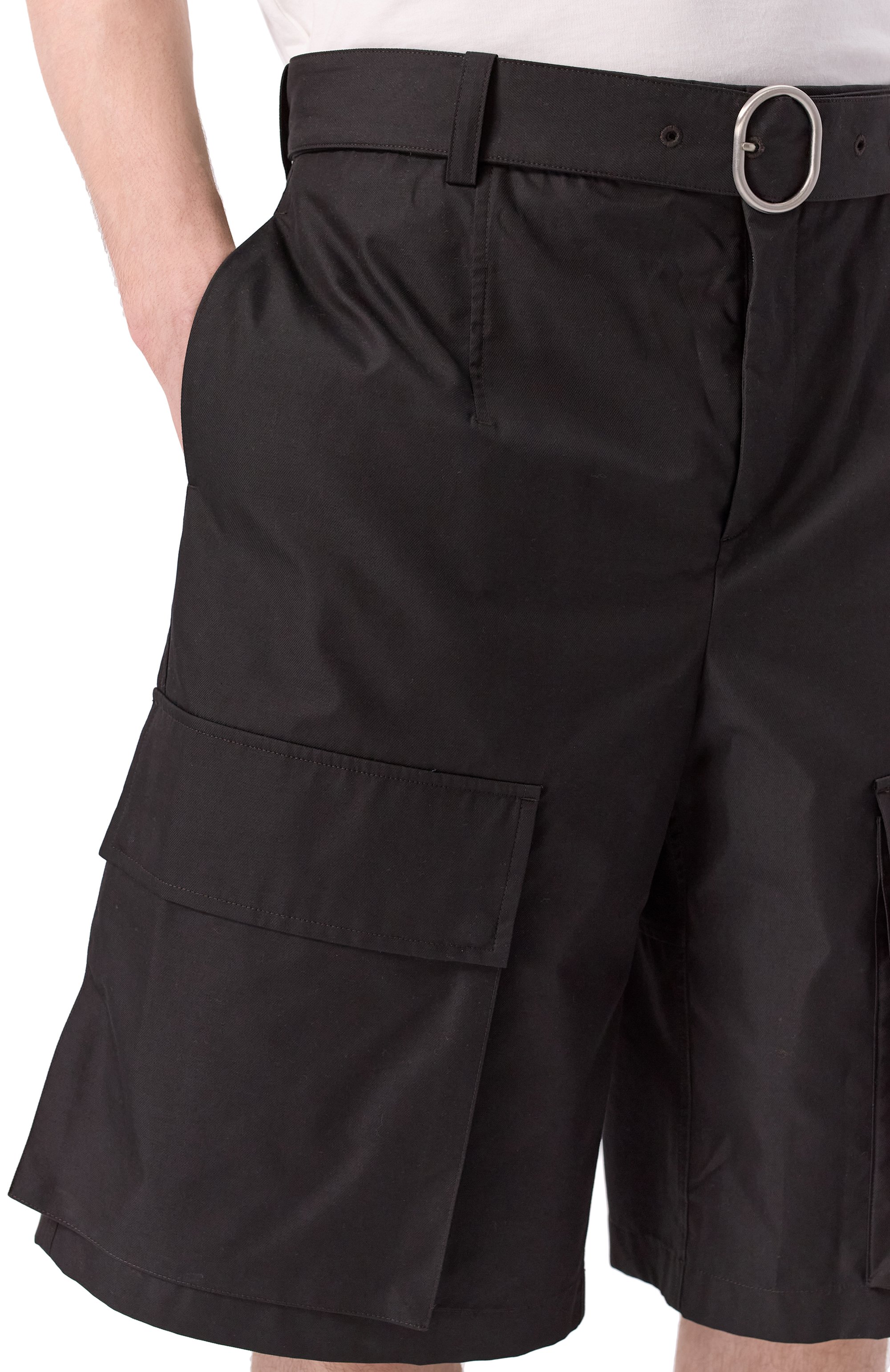 Хлопковые шорты JIL SANDER, арт. J22KA0287-J46192, фото 5