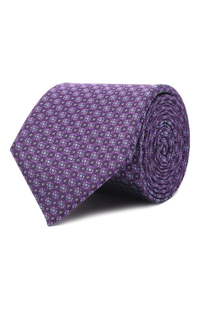Мужской шелковый галстук CANALI, арт. 18/HJ03389