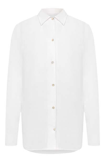 Женская льняная рубашка 120% LINO, арт. R0W1218/0115/000