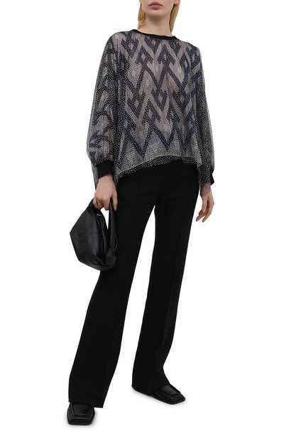 Блузка из шелка и вискозы GIORGIO ARMANI, арт. 1SHCCZ13/TZ818, фото 2