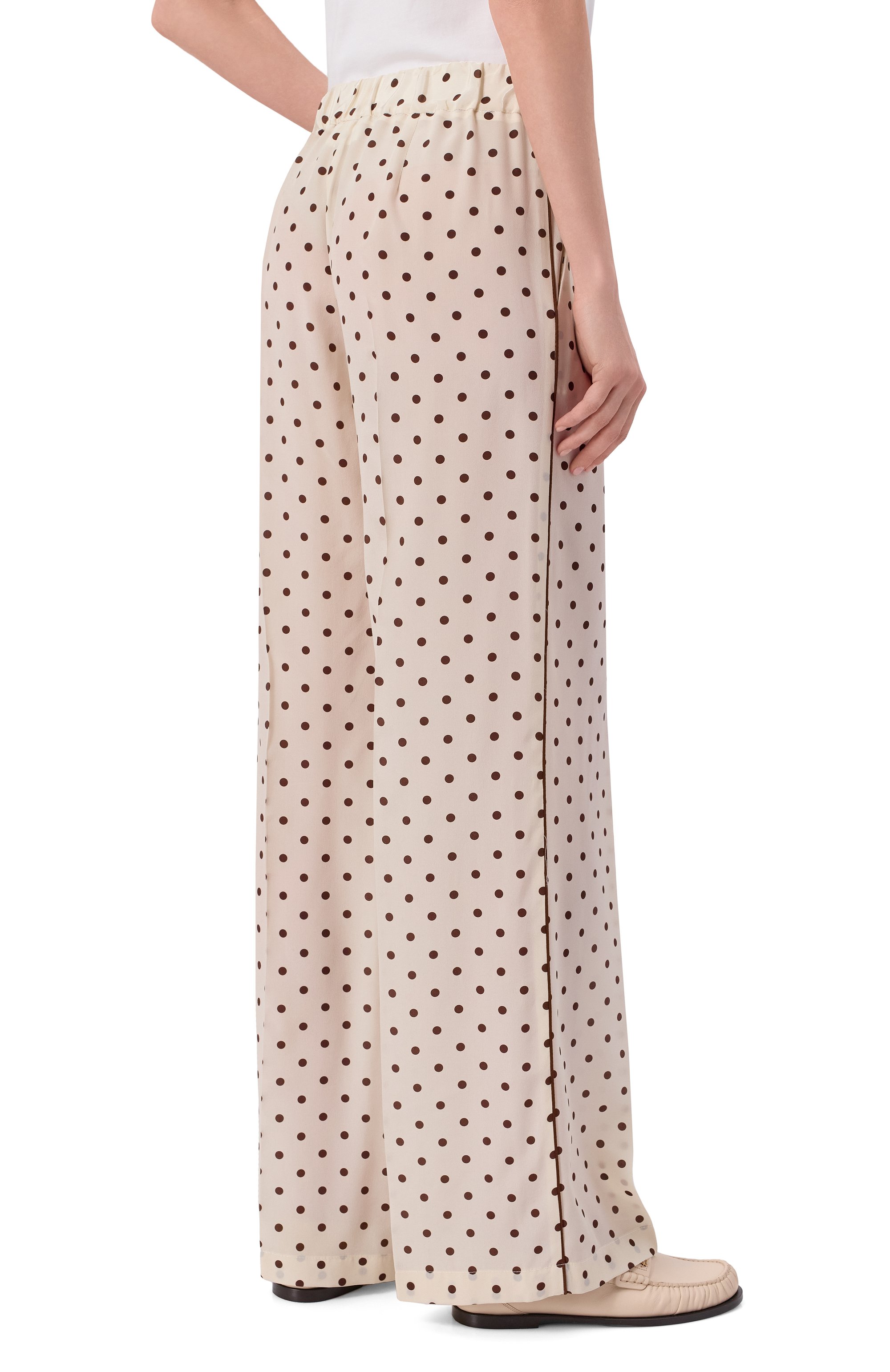 Шелковые брюки P.A.R.O.S.H., арт. D232495Z/SBILL0, фото 4