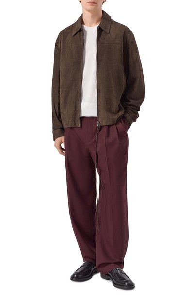 Шерстяные брюки BOTTEGA VENETA, арт. 851380/V6DB0, фото 2