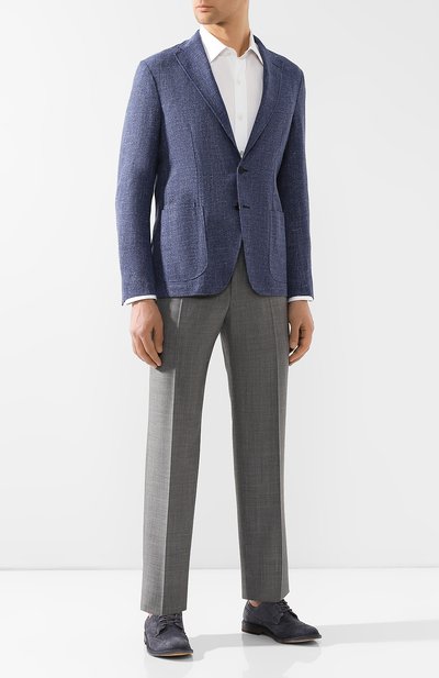 Замшевые дерби OFFICINE CREATIVE, арт. DURHAM/001/S0FTY, фото 2