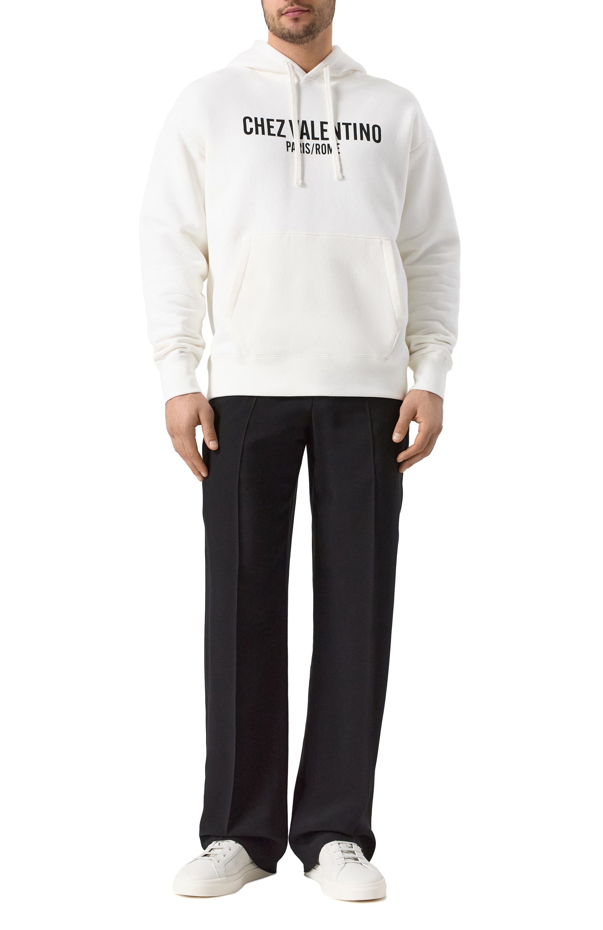 Хлопковое худи VALENTINO, арт. 6V3MF28NAPJ, фото 2