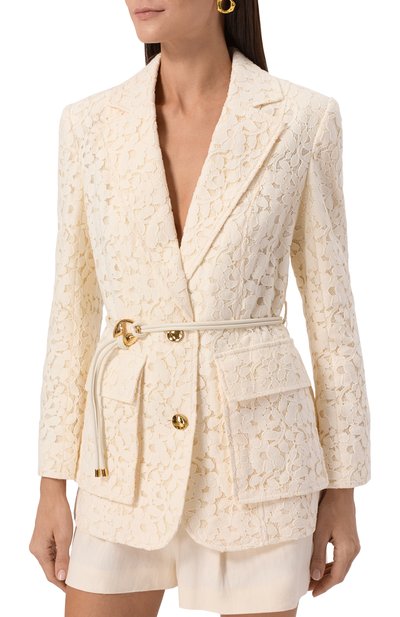 Хлопковый жакет ZIMMERMANN, арт. 3002JS251, фото 3