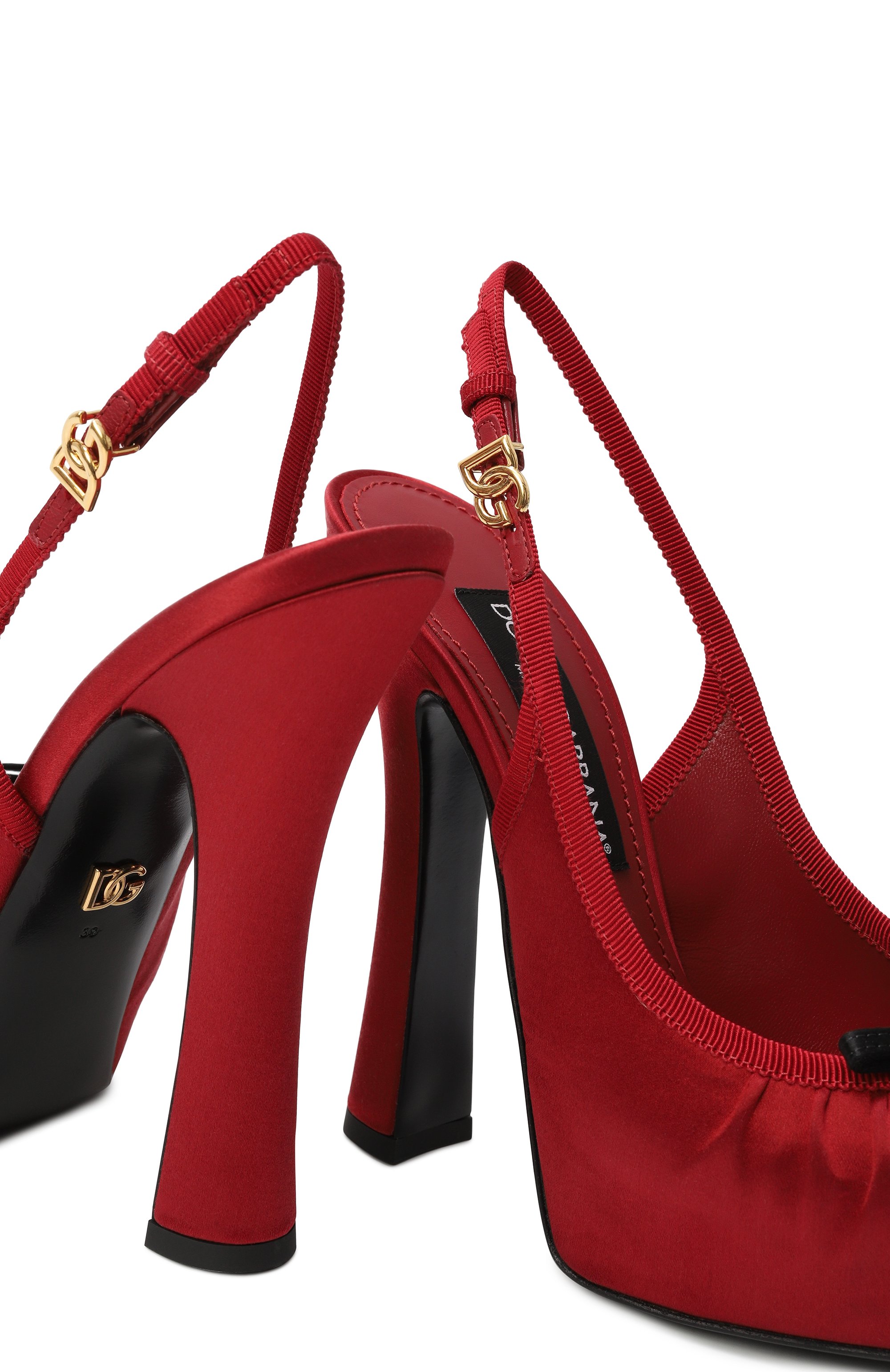 Текстильные туфли vally 105 DOLCE & GABBANA, арт. CG0927/AD160, фото 7