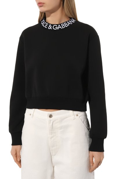 Хлопковый свитшот DOLCE & GABBANA, арт. F9R50Z/GDB6B, фото 3