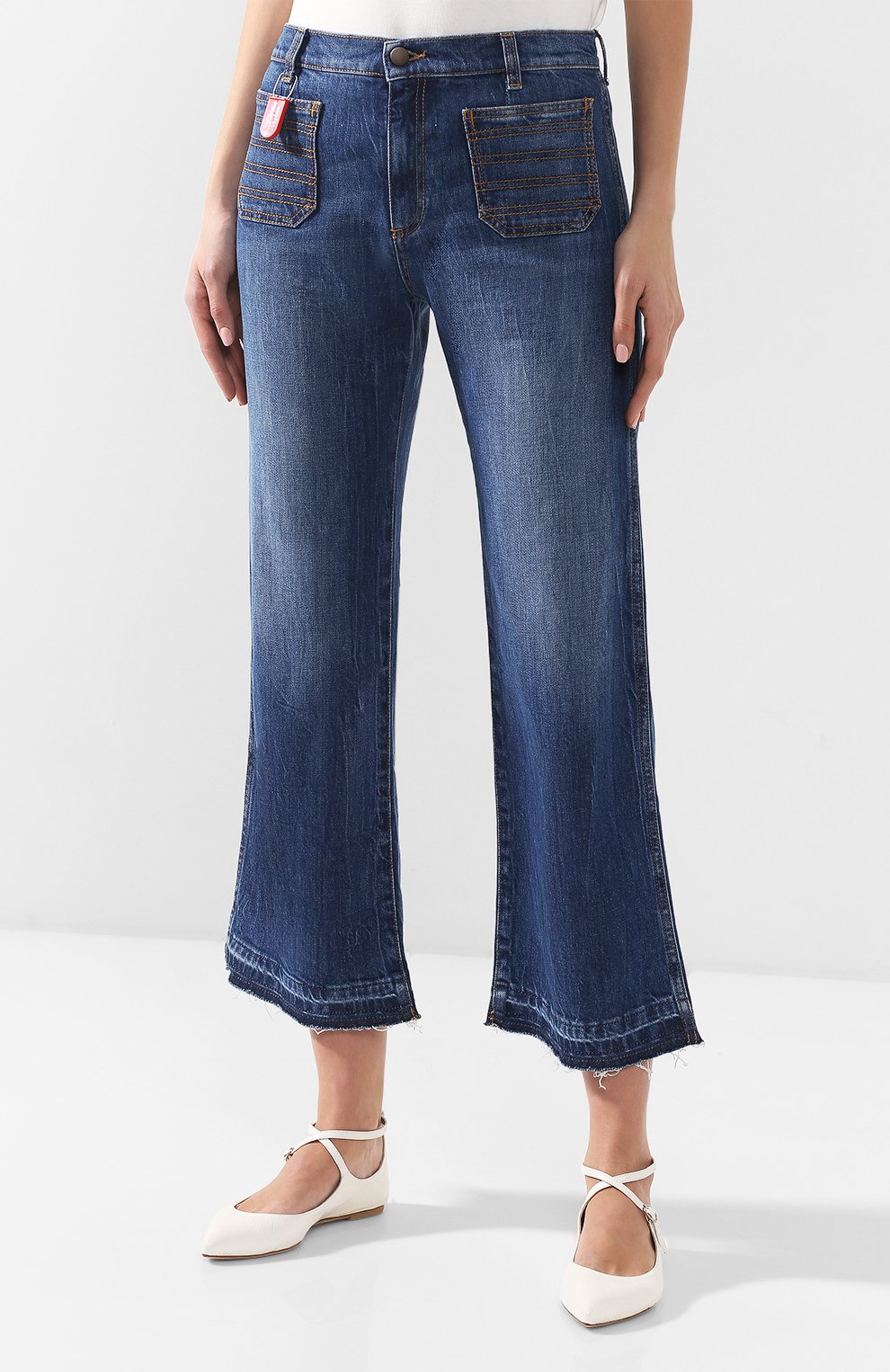 Джинсы с потертостями PHILOSOPHY DI LORENZO SERAFINI, арт. A0313/730, фото 3