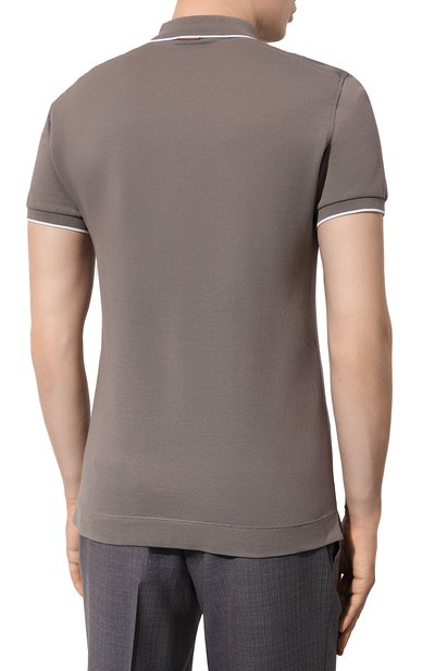 Хлопковое поло ZEGNA, арт. UD358A7/D746, фото 4