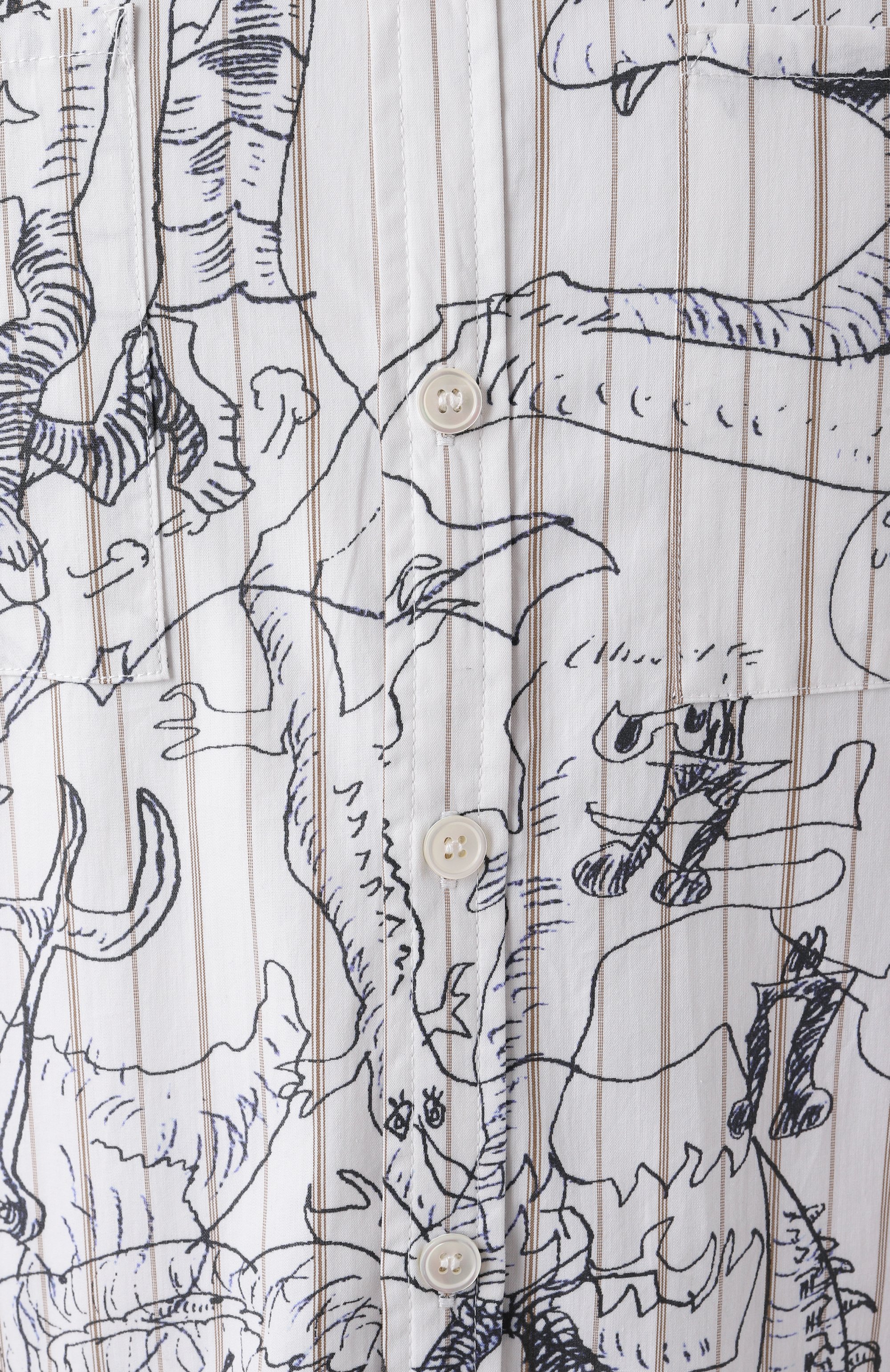 Хлопковая рубашка DOMREBEL, арт. UT0PIA/L0NGSLEEVE SHIRT, фото 6