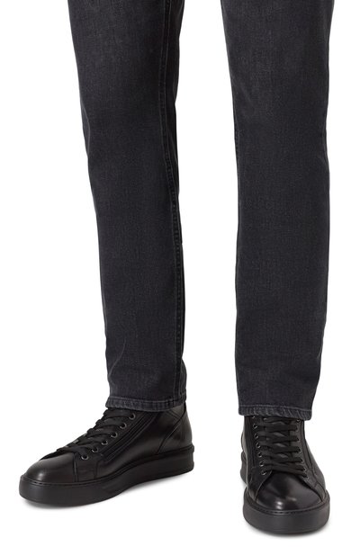 Кожаные кеды rainier FABI, арт. FU0364/NAPPA BAR0N, фото 3