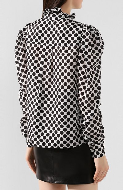 Шелковая блузка ALEXANDRE VAUTHIER, арт. 201SH1203 0201-1222, фото 4