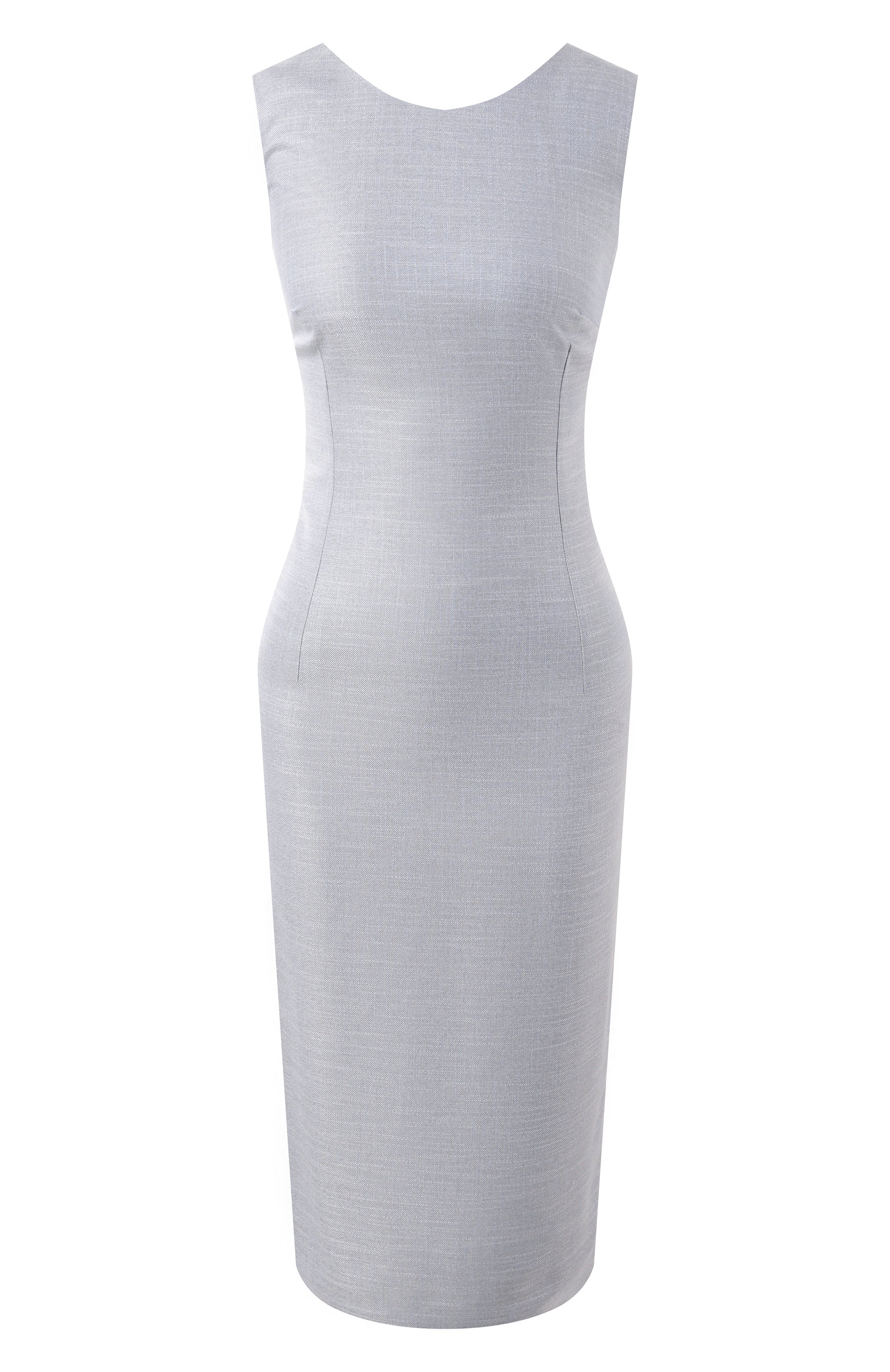 Платье из вискозы KITON, арт. D37338K0919B09, фот�о 1