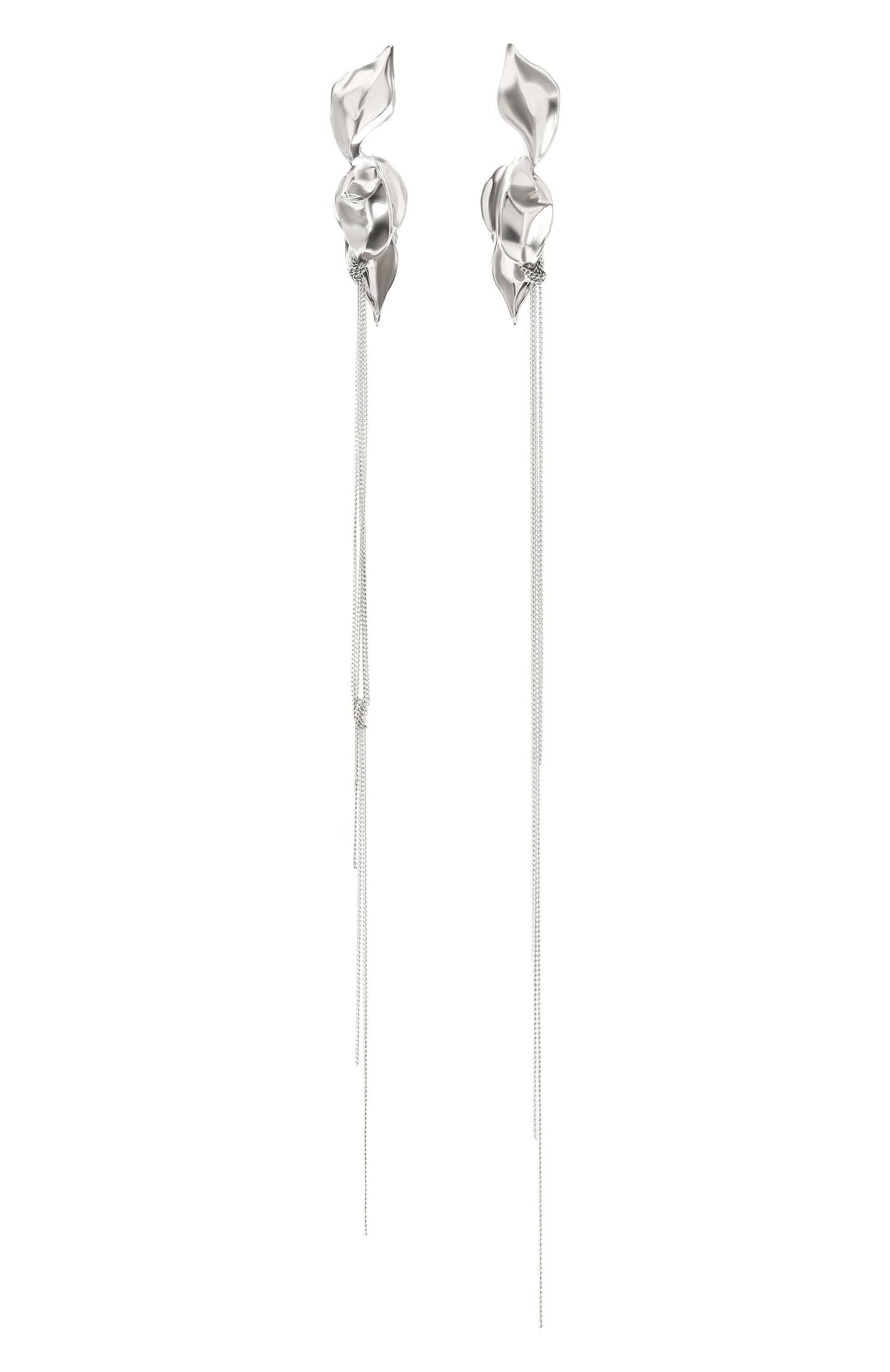 Серьги листья CAVIAR JEWELLERY, арт. БЧЛ010, фото 1