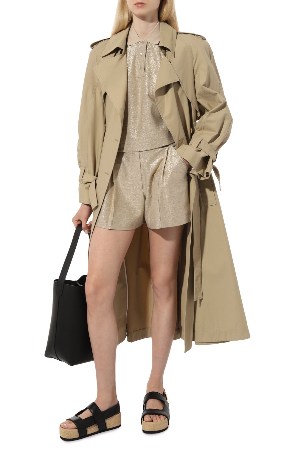 Шорты изо льна и хлопка BRUNELLO CUCINELLI, арт. ML947B1364, фото 2