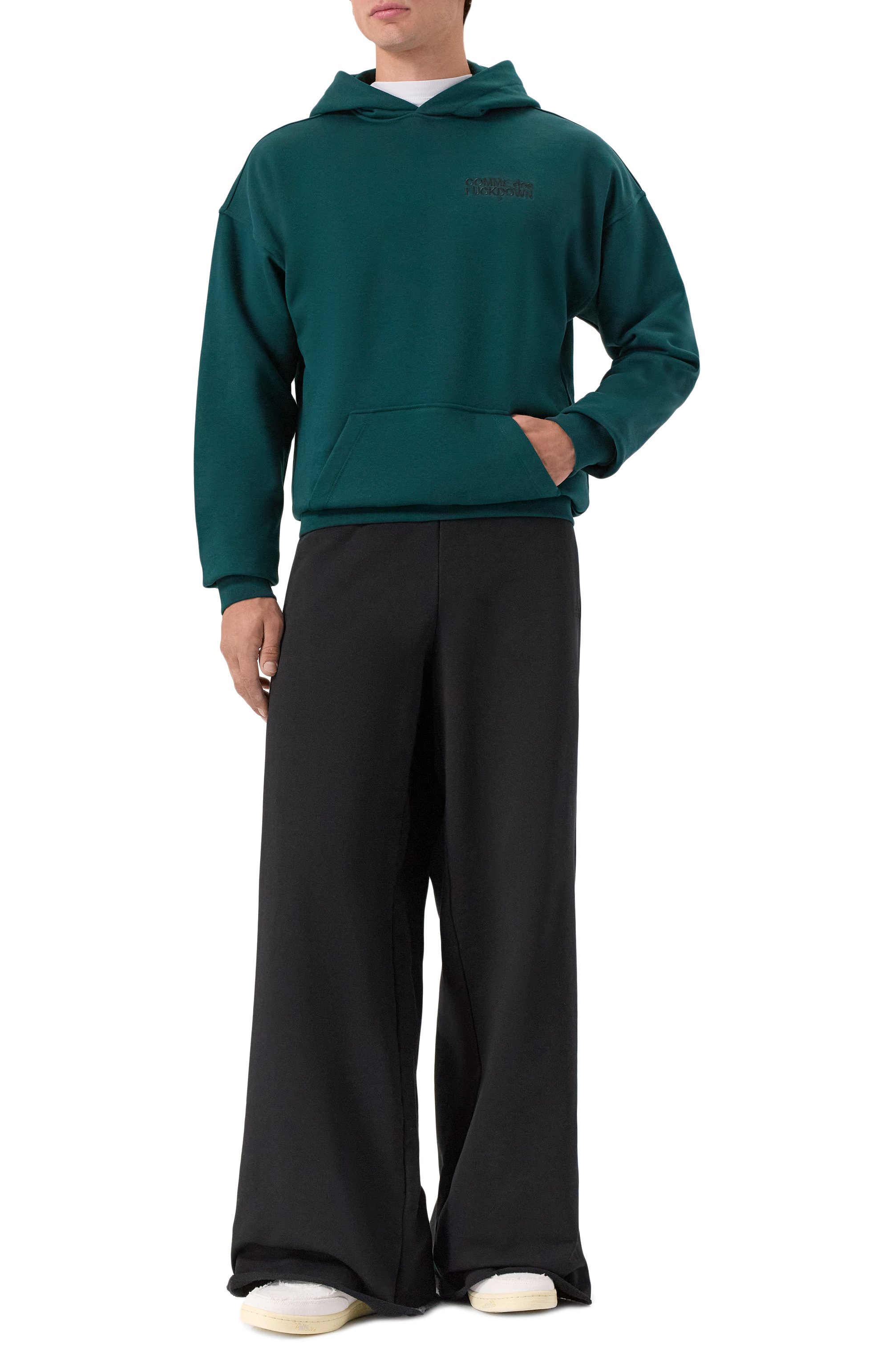 Хлопковое худи COMME DES FUCKDOWN, арт. CFABM01725, фото 2