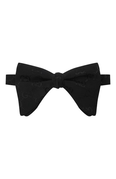 Мужской галстук-бабочка из хлопка и вискозы GUCCI, арт. 674580/4GAB3