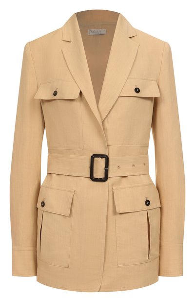 Женский жакет из вискозы и льна ANTONELLI FIRENZE, арт. N3609/935