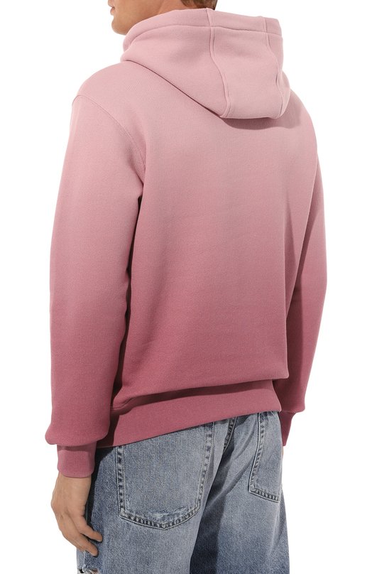 Хлопковое худи BOSS Orange Розовый, фото 4