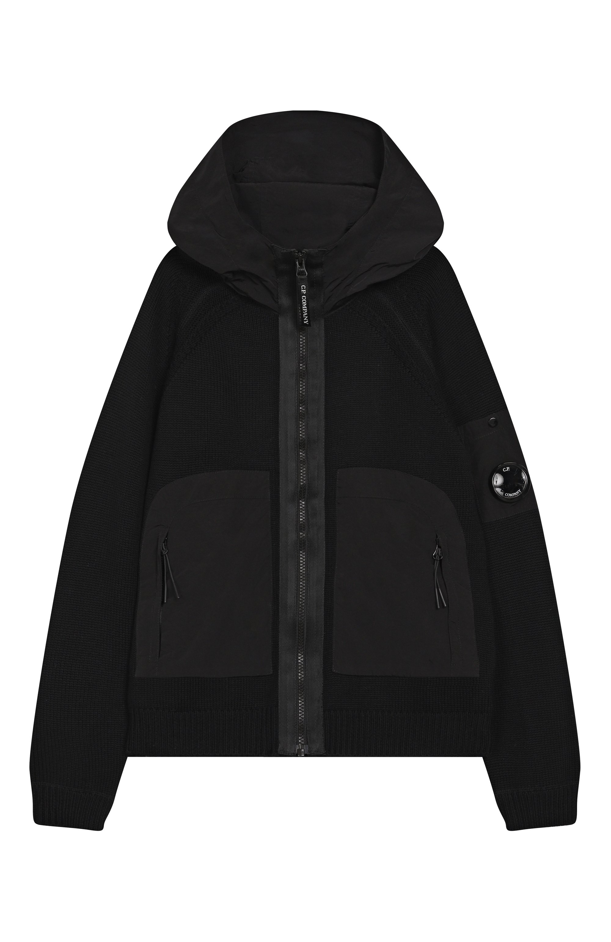 Шерстяная толстовка C.P. COMPANY, арт. CUW00I/LHE78/4-8, фото 1