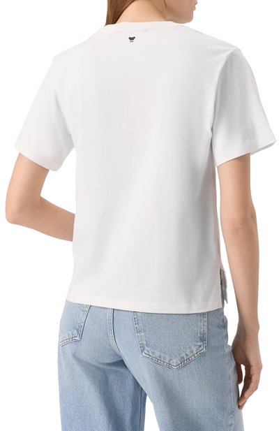 Хлопковая футболка WEEKEND MAX MARA, арт. CABINA, фото 4