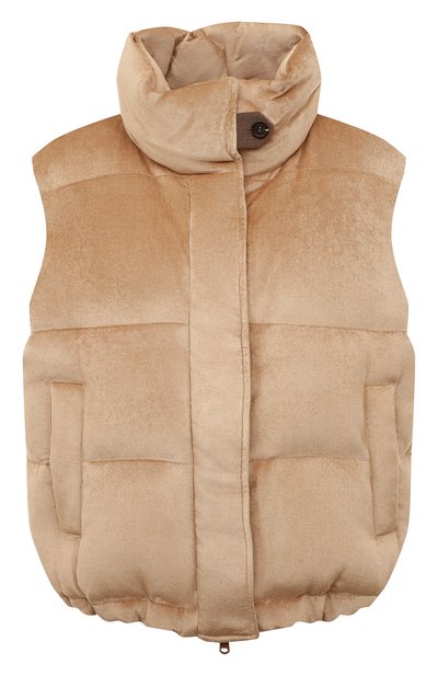 Женский пуховый жилет BRUNELLO CUCINELLI, арт. MD5142666