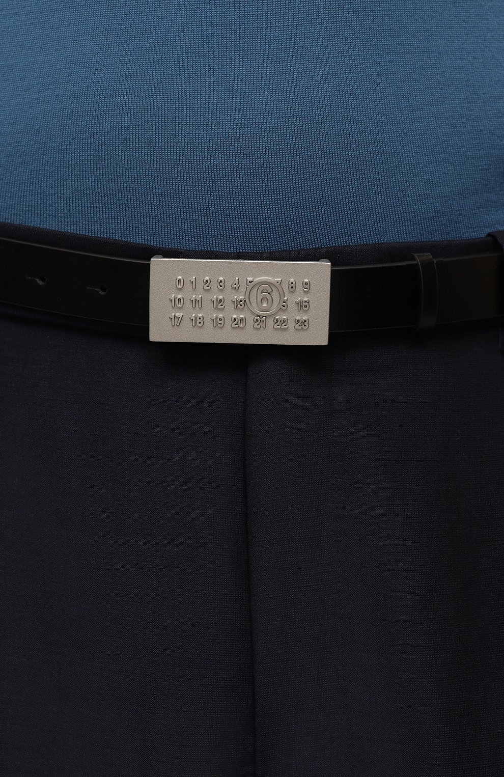 Кожаный ремень MM6, арт. SA6TP0010/P6692, фото 2