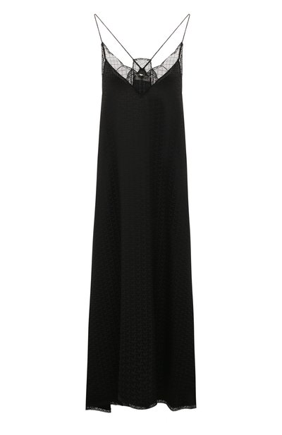Шелковое платье ZADIG AND VOLTAIRE черного цвета по цене 63550 руб., арт. WWDR00727, фото 1 Шелковое платье ZADIG AND VOLTAIRE, арт. WWDR00727, фото 1