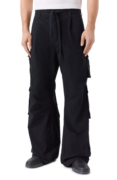 Брюки-карго DOLCE & GABBANA черного цвета по цене 189500 руб., арт. GP15UT/HUMS8, фото 3 Брюки-карго DOLCE & GABBANA, арт. GP15UT/HUMS8, фото 3