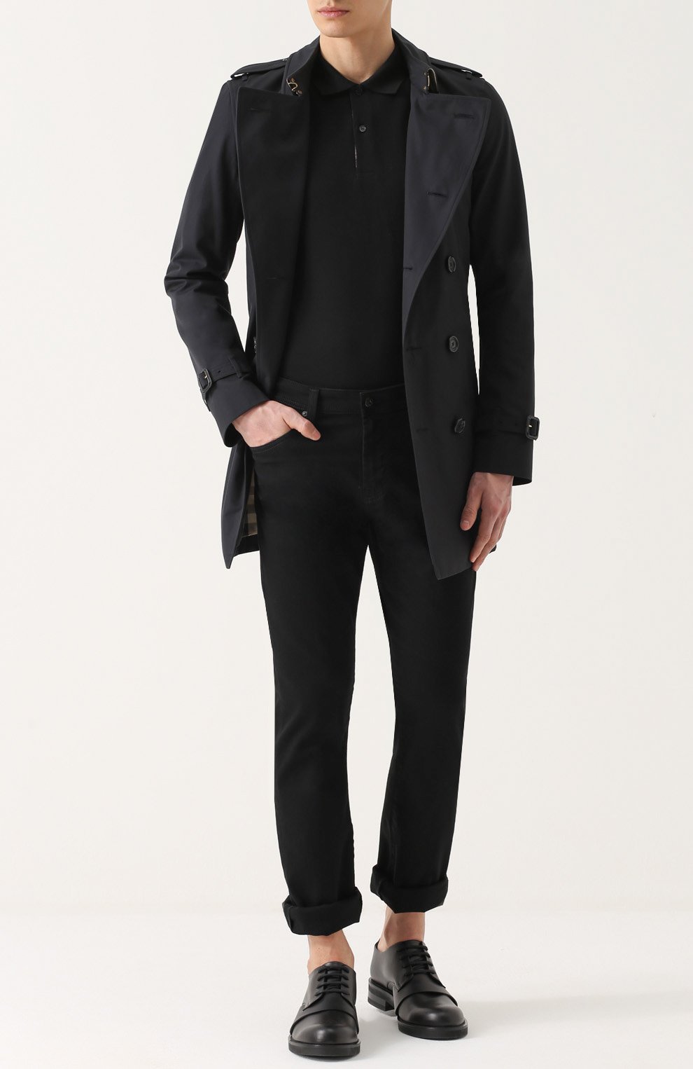 Хлопковый тренч sandringham BURBERRY, арт. 4003862, фото 2