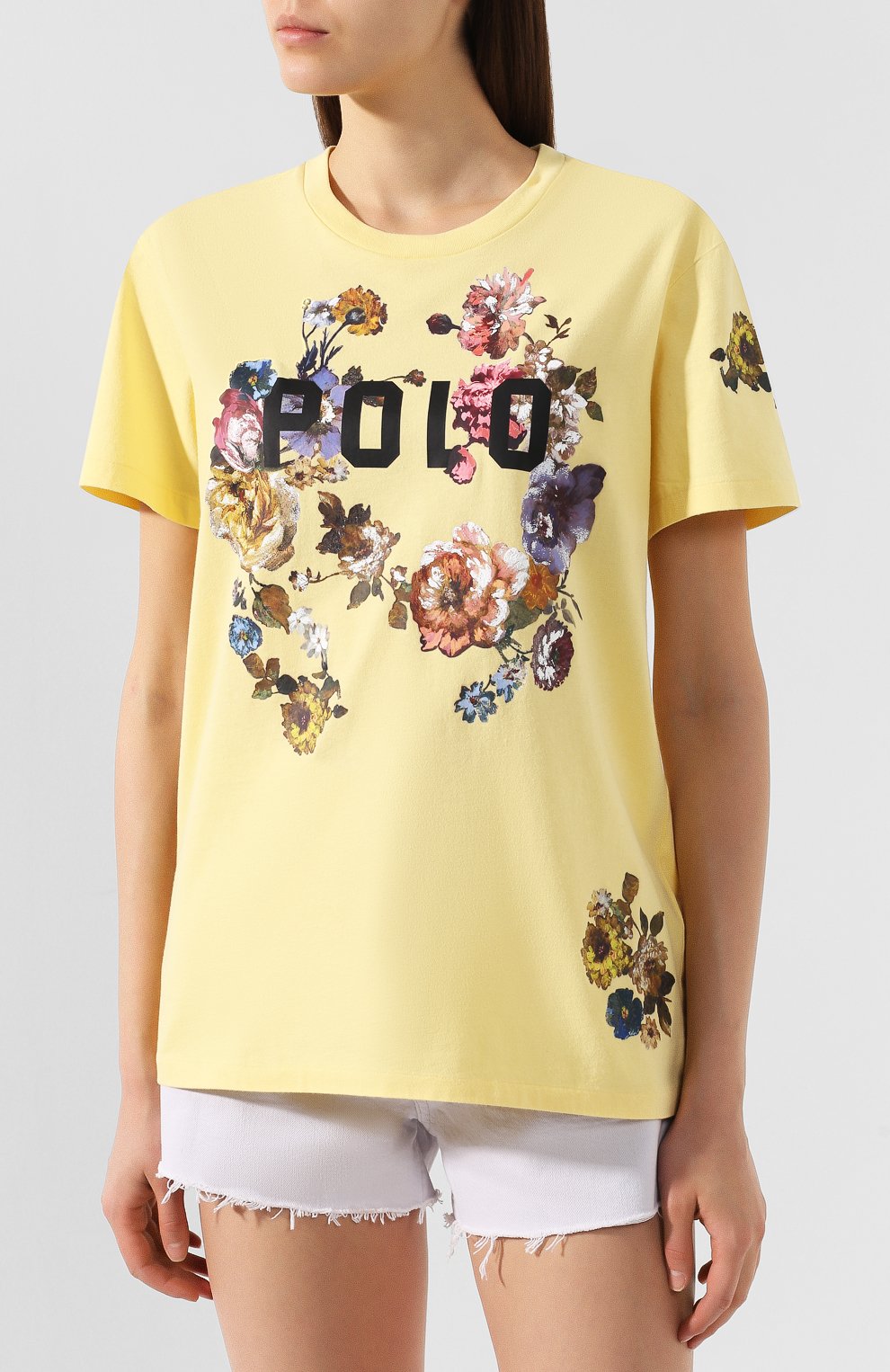 Хлопковая футболка POLO RALPH LAUREN, арт. 211752365, фото 3