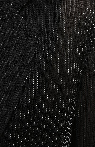Жакет из вискозы EMPORIO ARMANI черного цвета по цене 78900 руб., арт. ANG2BT/A2154, фото 5 Жакет из вискозы EMPORIO ARMANI, арт. ANG2BT/A2154, фото 5