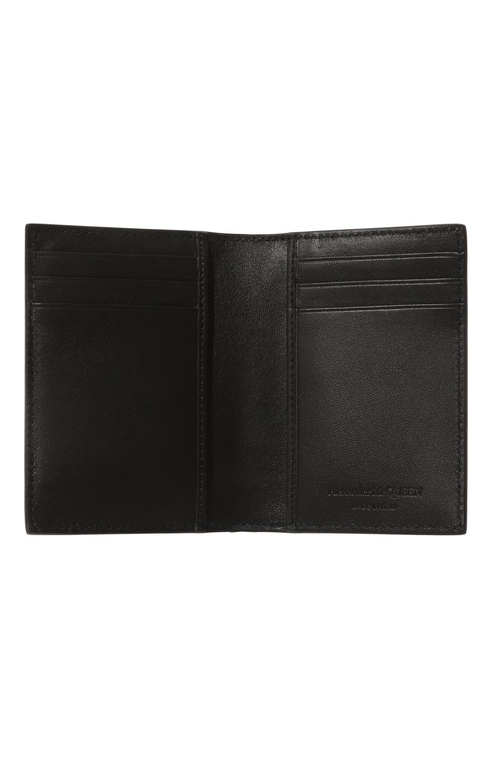Кожаный футляр для кредитных карт ALEXANDER MCQUEEN, арт. 625523/1NT0B1070, фото 3