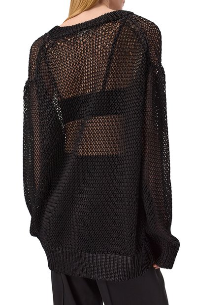 Шелковый пуловер JIL SANDER, арт. J02GP0209/J16135, фото 4