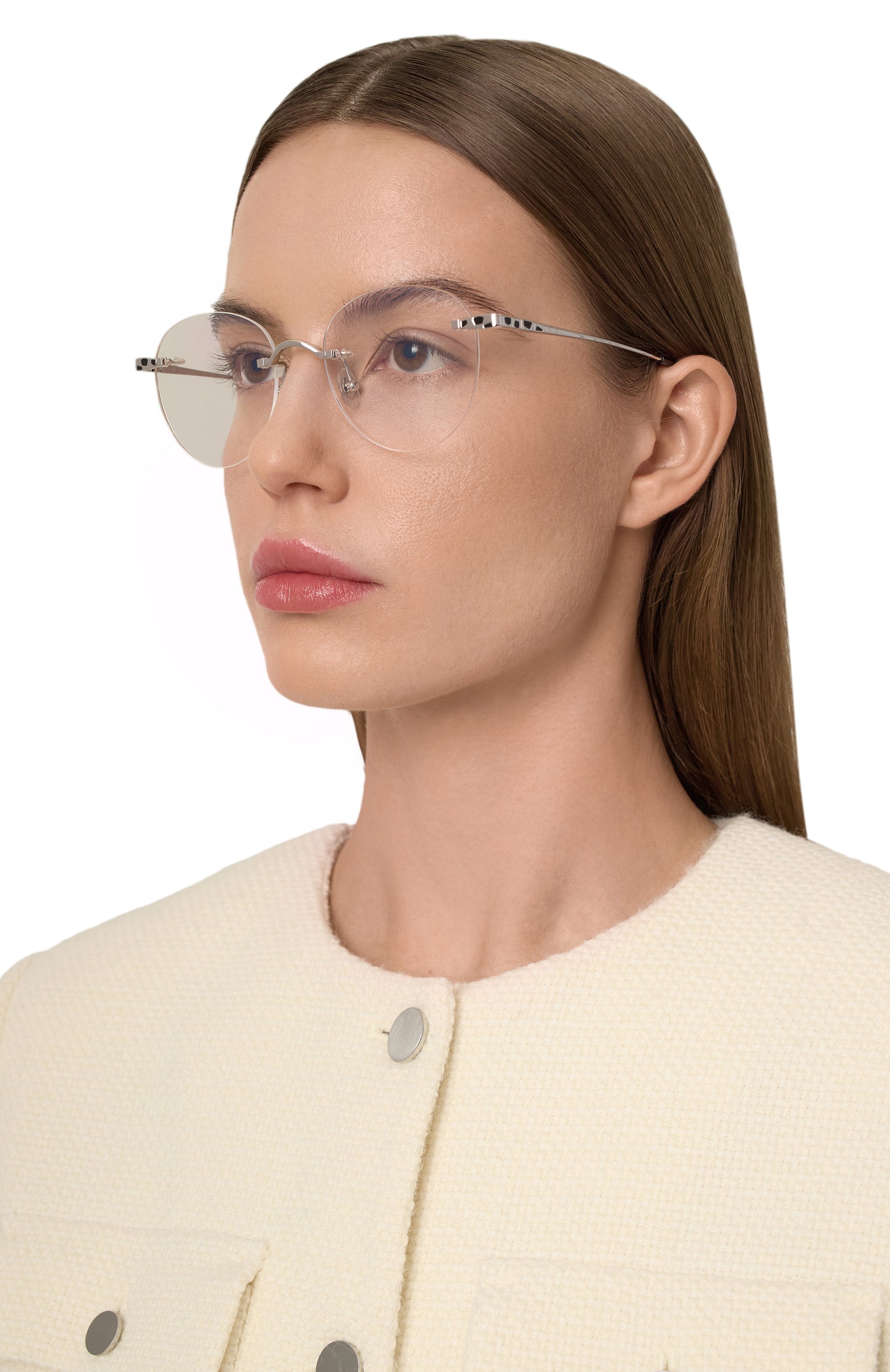 Оправа CARTIER серебряного цвета по цене 128500 руб., арт. CT0309 002, фото 2 Оправа CARTIER, арт. CT0309 002, фото 2