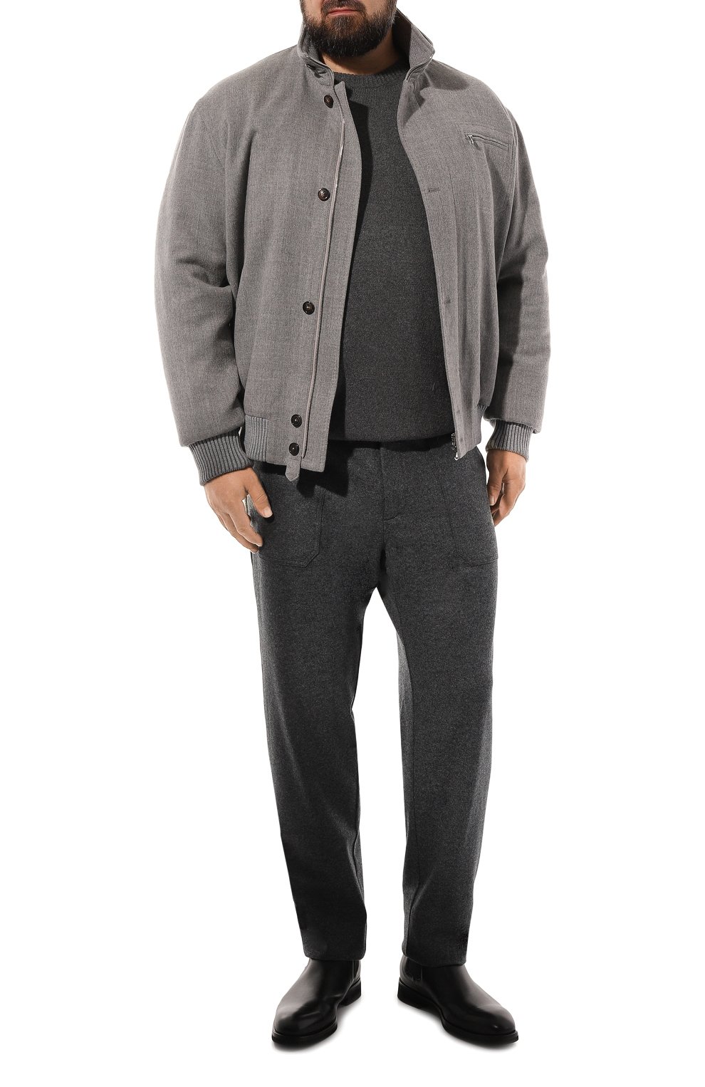 Шерстяной бомбер CORTIGIANI, арт. 6CJ6190000, фото 2