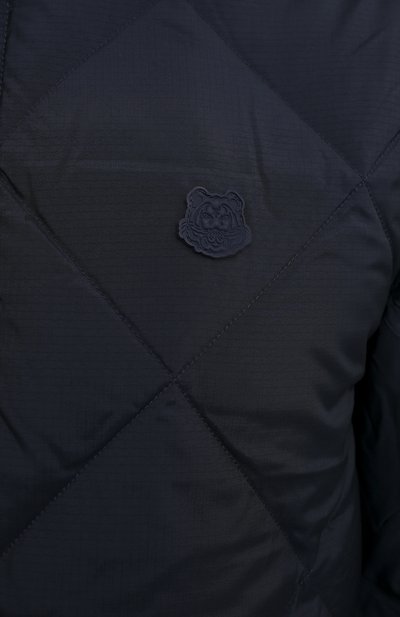 Двусторонняя куртка KENZO темно-синего цвета по цене 59400 руб., арт. FB65BL1221NF, фото 5 Двусторонняя куртка KENZO, арт. FB65BL1221NF, фото 5